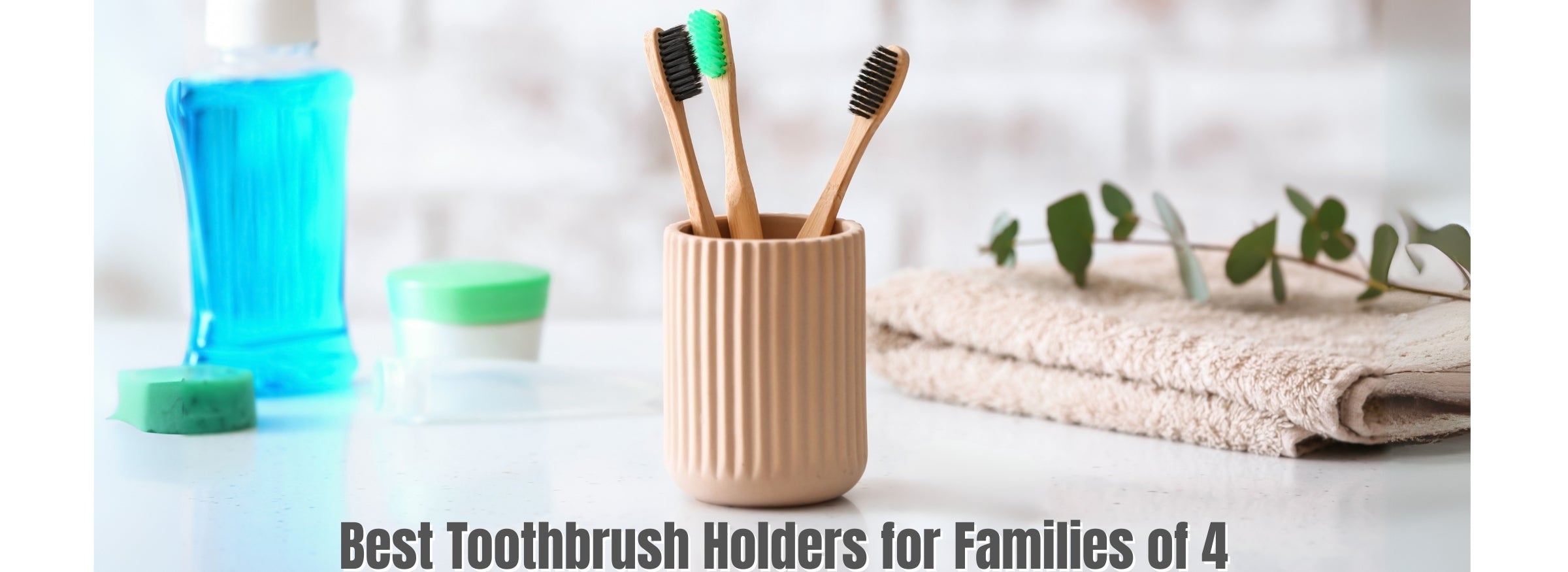 Best Toothbrush Holders for Families of 4: Organize Your Bathroom in Style