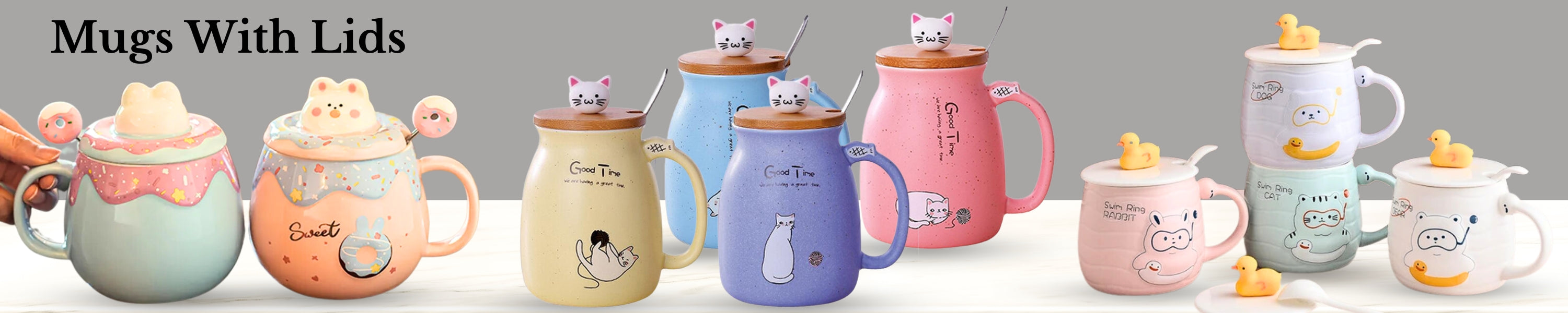 Mugs with Lids