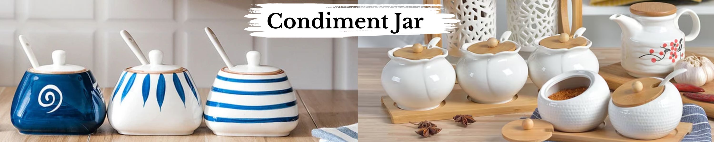Condiment Jars