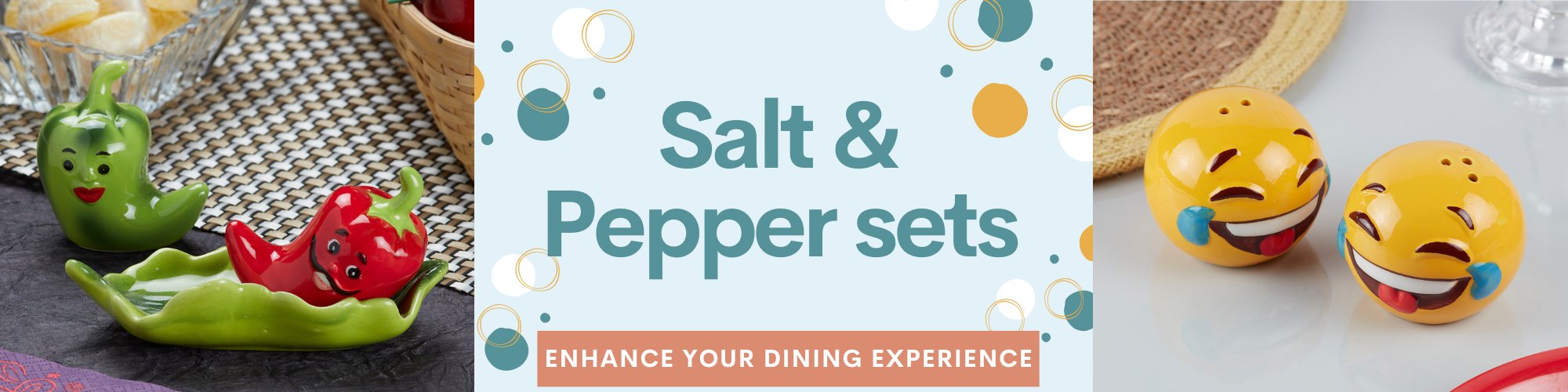 Kookee Salt and Pepper Sets
