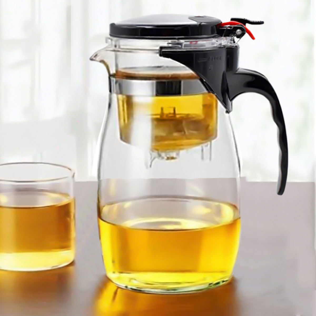 Glass Kettle with Removable Strainer/Infuser - 750ml (1267)