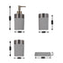 Acrylic Bathroom Accessories Set of 4 Bath Set with Soap Dispenser (8344)