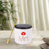 Fancy Ceramic Coffee or Tea Mug with Lid and Handle with Spoon (3171)