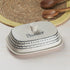 Ceramic Butter Dish Tray with Lid with 250g (8619)