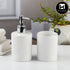 Ceramic Bathroom Set of 2 with Soap Dispenser (9716)