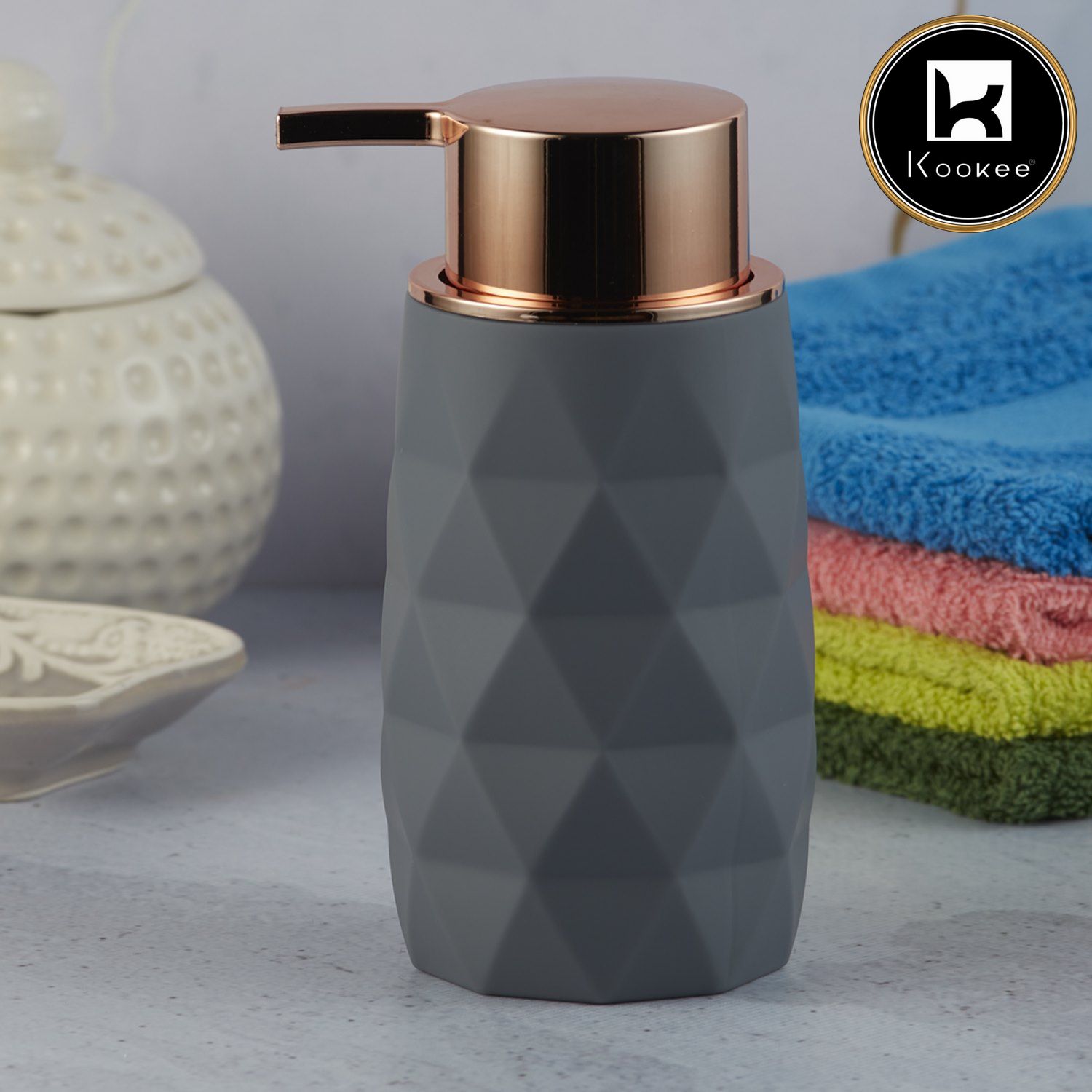 Acrylic Soap Dispenser Pump for Bathroom (9908)