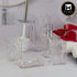 Acrylic Set of 5 Bath Set with Soap Dispenser (10044)