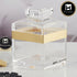Kookee Acrylic Airtight Canister Jar & Container for Kitchen Food Storage, Used for Store Uncooked Rice, Cereal, Pasta, Coffee, Tea, Flour, Sugar