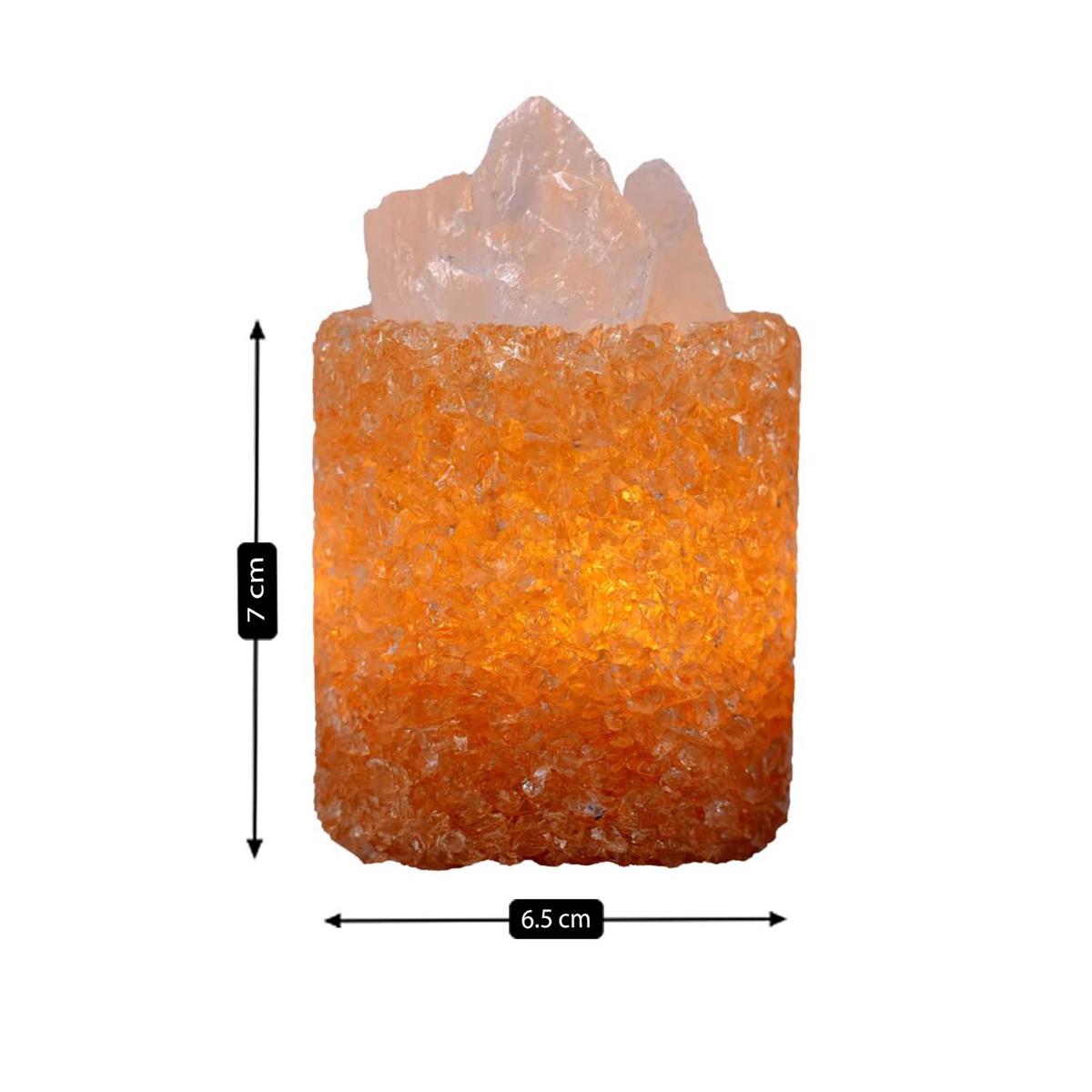 Natural Crystal Aromatherapy with Essential Oil, Electric Diffuser (087-7-D)