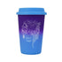 Ceramic Coffee or Tea Tall Tumbler with Silicone Lid - 275ml (R4848-D)