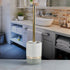 Ceramic Toilet Brush Holder for Bathroom (10739)