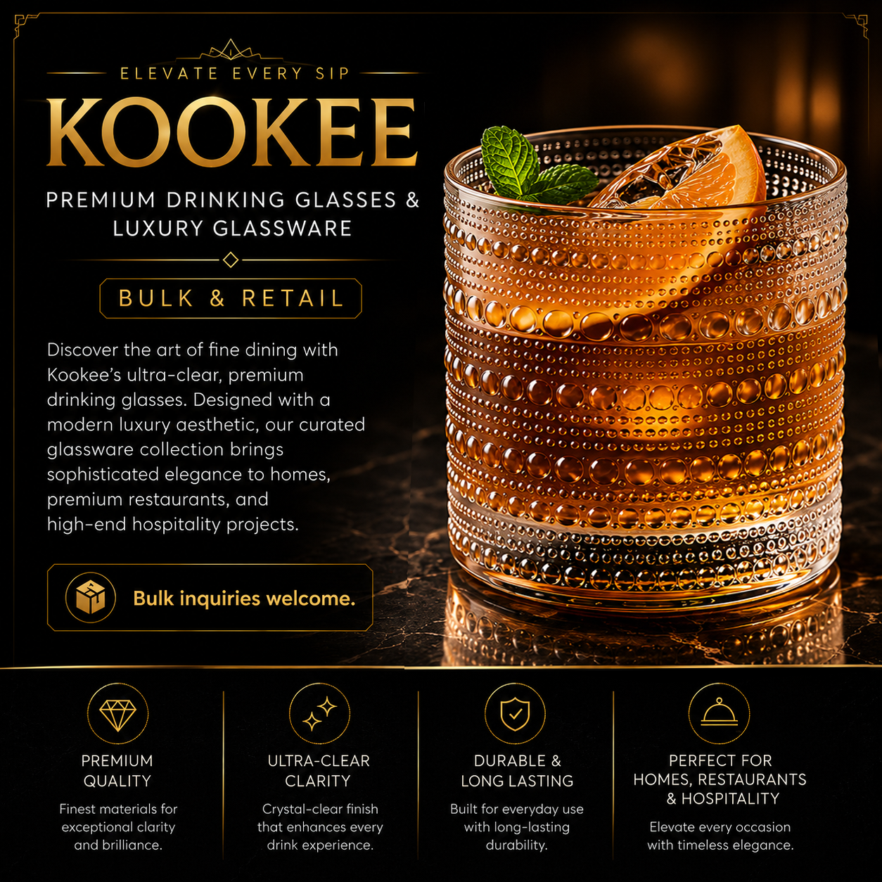 Wholesale Whiskey Glasses