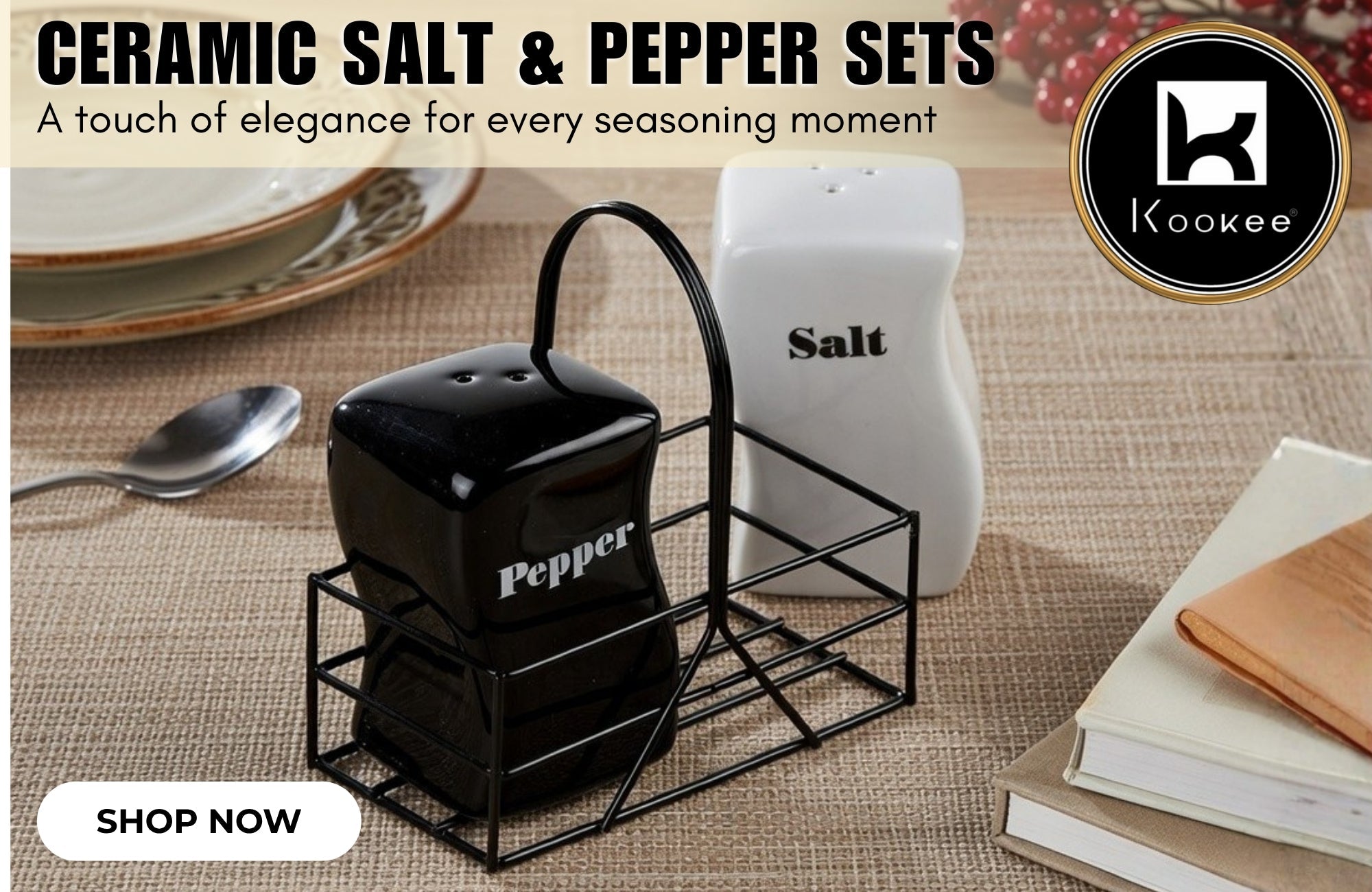 Ceramic Salt & Pepper Sets