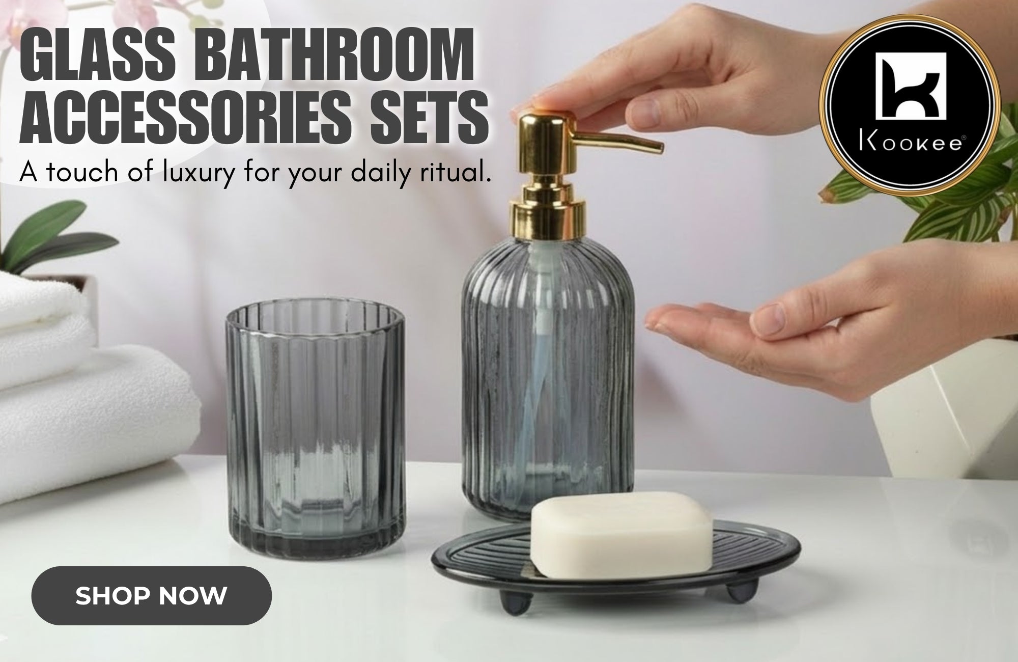 Glass Bathroom Sets