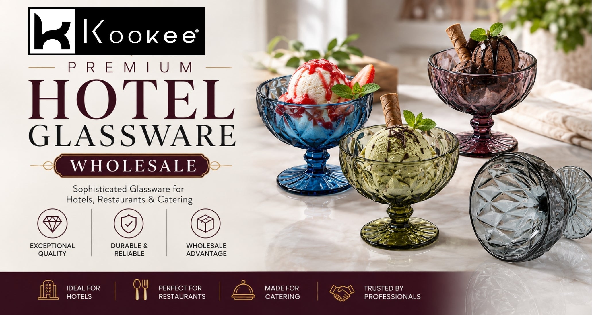 Hotel Glassware Wholesale