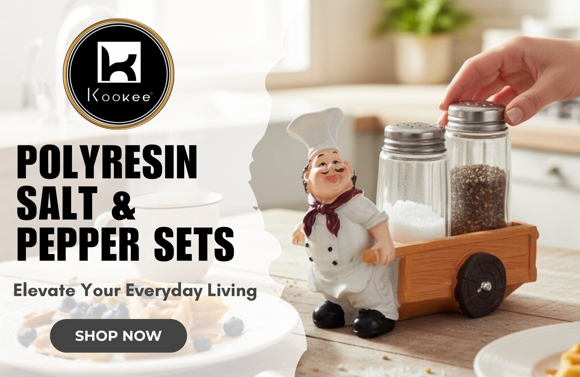 Polyresin Salt & Pepper Sets