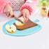 Wooden with Plastic Chopping Board for chop and drop (ZLFH01-6)