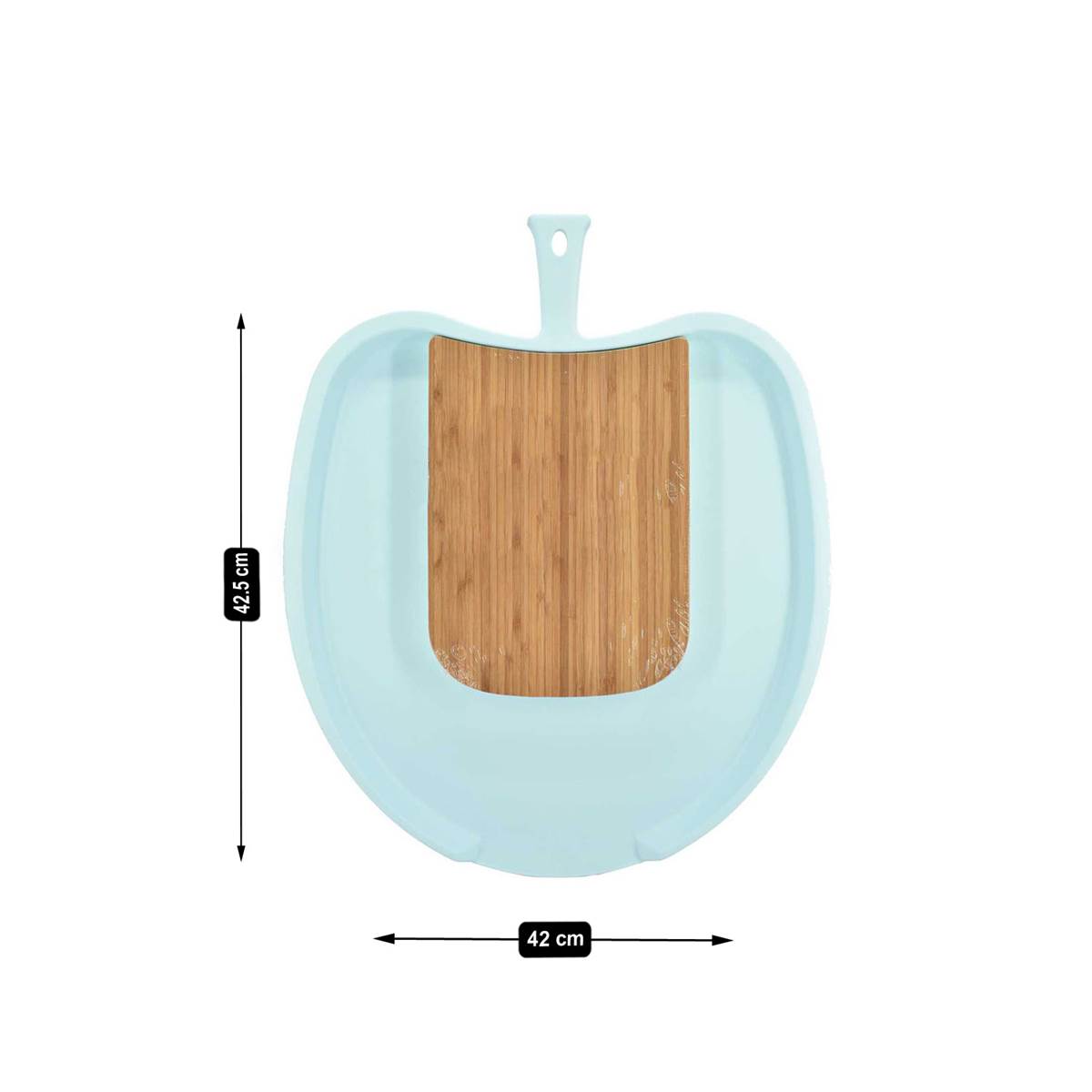 Wooden with Plastic Chopping Board for chop and drop (ZLFH01-3)