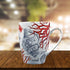 Printed Ceramic Coffee or Tea Mug with handle - 325ml (3441AG-D)