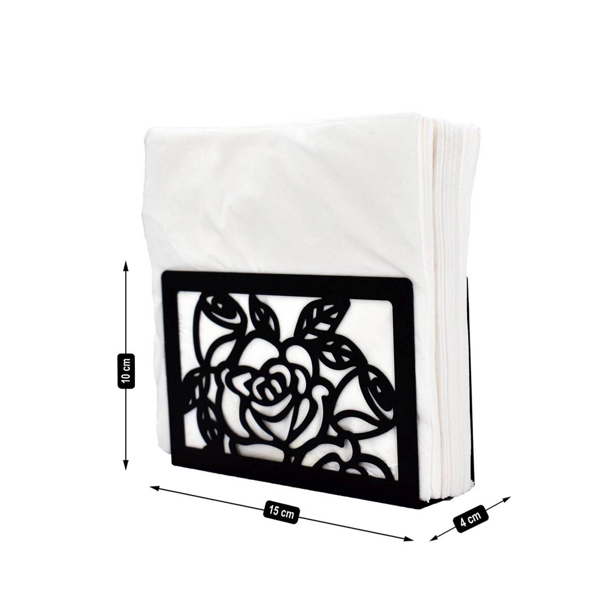 Metal Freestanding Tissue Paper, Napkin Holder & Office (V-TISS-005)