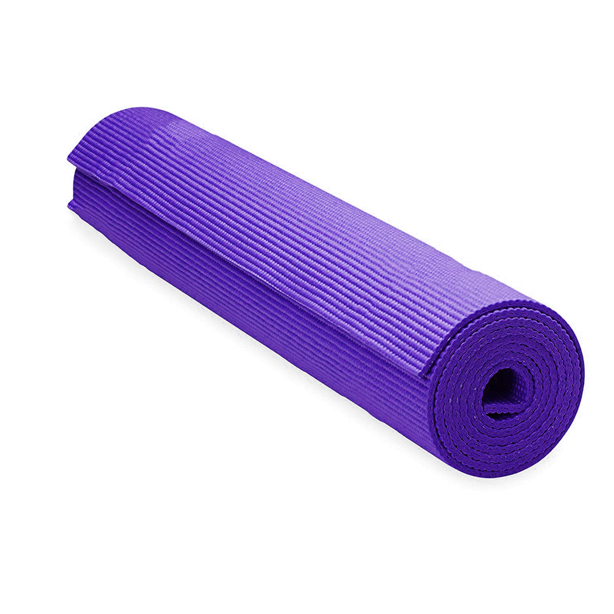 PVC Fitness Yoga Mat 6mm Thick for Workout (6 Feet x 2 Feet) (ART01731)