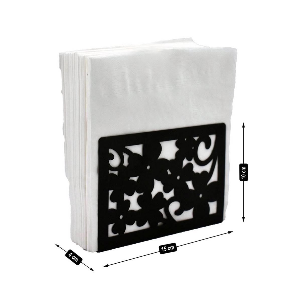 Metal Freestanding Tissue Paper, Napkin Holder & Office (HH-092-A)