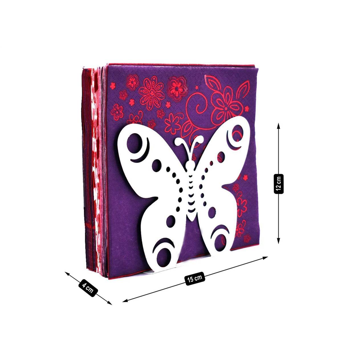 Metal Freestanding Tissue Paper, Napkin Holder & Office (V-TISS-005)