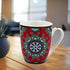 Printed Ceramic Coffee or Tea Mug with handle - 325ml (3403G-C)
