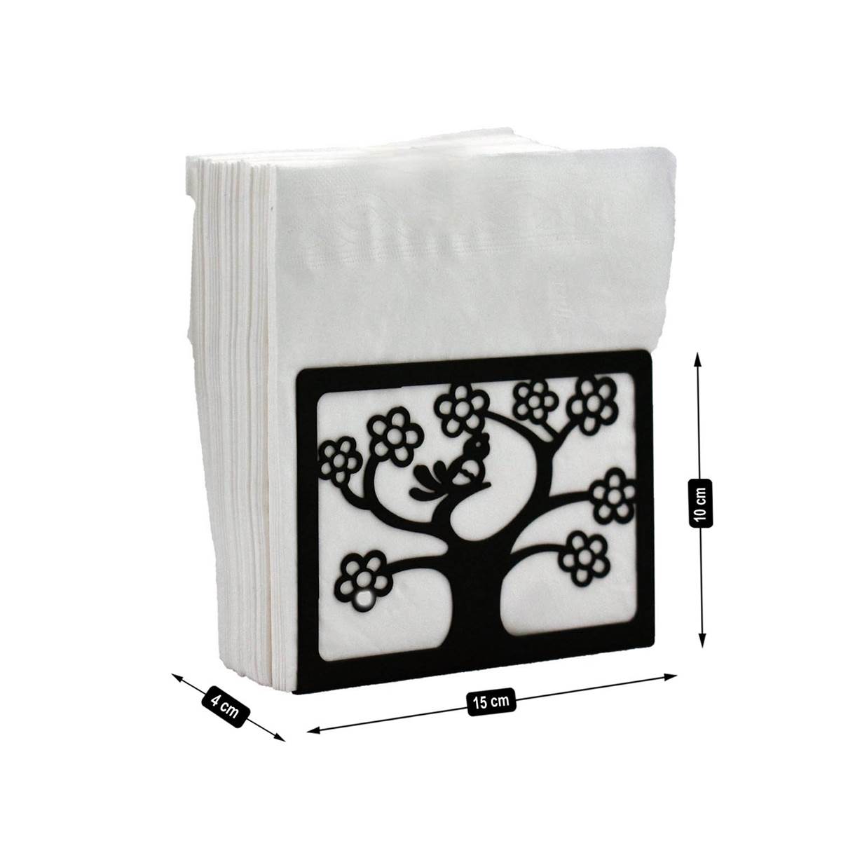 Metal Freestanding Tissue Paper, Napkin Holder & Office (HH-080-A)