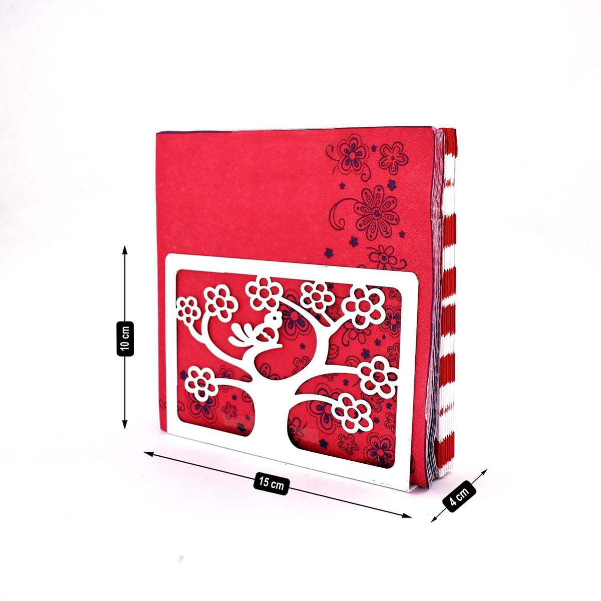 Metal Freestanding Tissue Paper, Napkin Holder & Office (V-TISS-005)