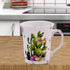 Printed Ceramic Tall Coffee or Tea Mug with handle - 325ml (4168C-A)