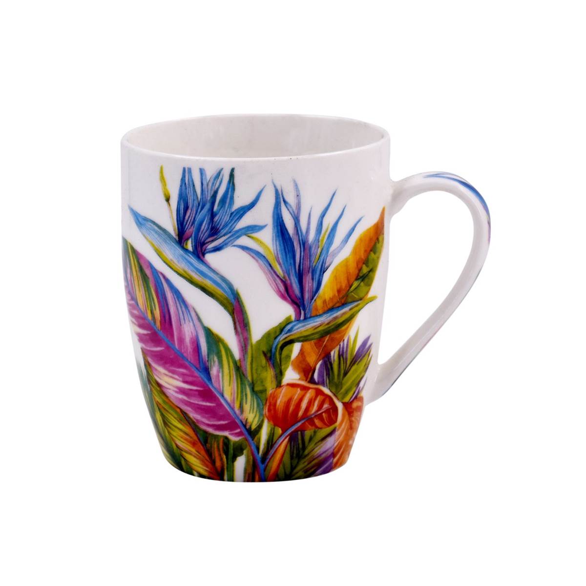 Printed Ceramic Coffee or Tea Mug with handle - 325ml (4039AG-A)