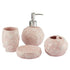 Ceramic Bathroom Accessories Set of 4 with Soap Dispenser (5776)