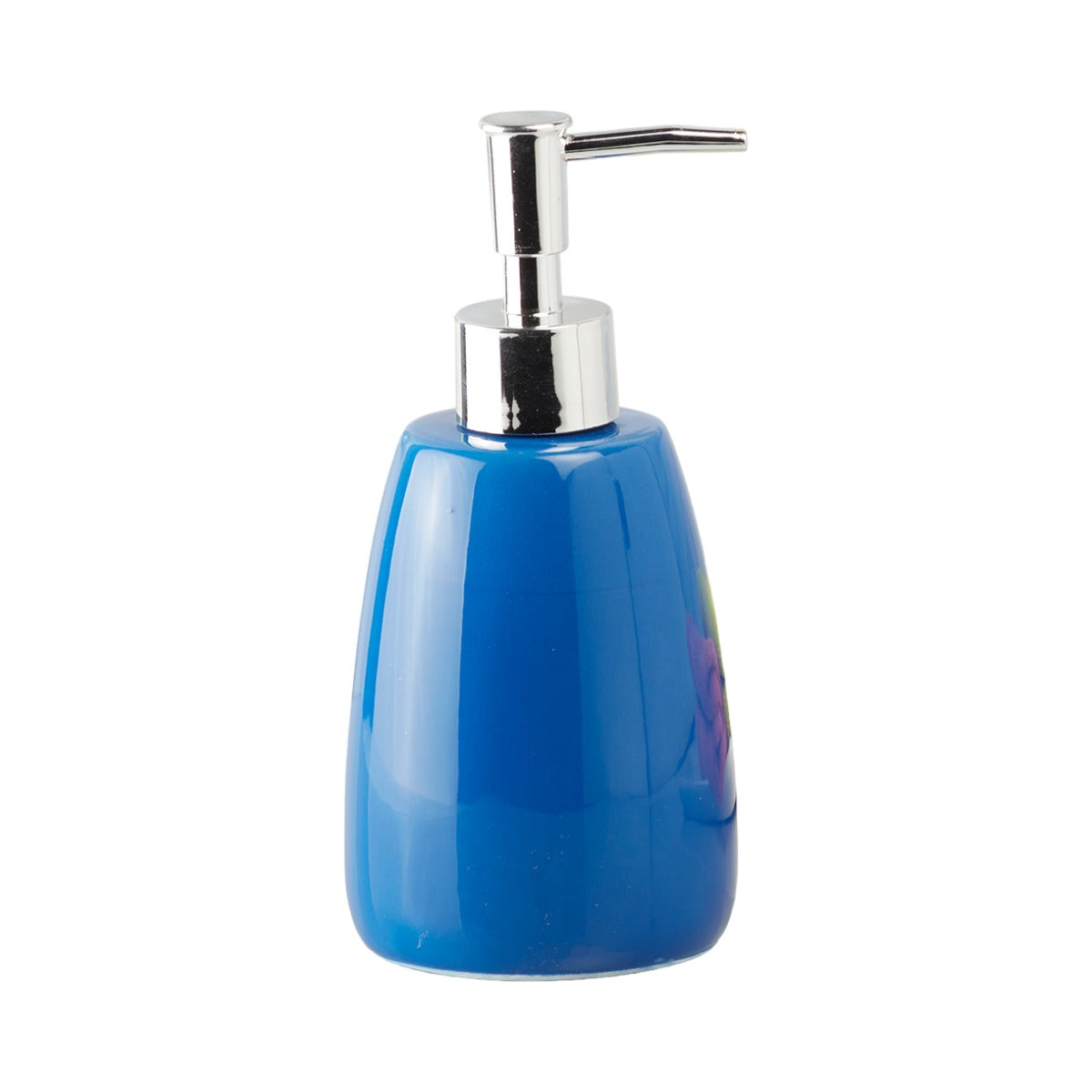 Ceramic Soap Dispenser for handwash for Bathroom, Blue, (Set of 1) (6032)