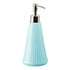 Ceramic Soap Dispenser for handwash for Bathroom, Blue, (Set of 1) (6038)