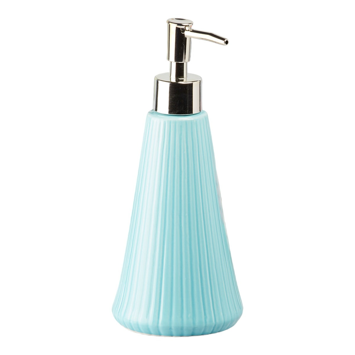 Ceramic Soap Dispenser for handwash for Bathroom, Blue (V-CSD-040)