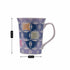 Printed Ceramic Tall Coffee or Tea Mug with handle - 325ml (4118-B)