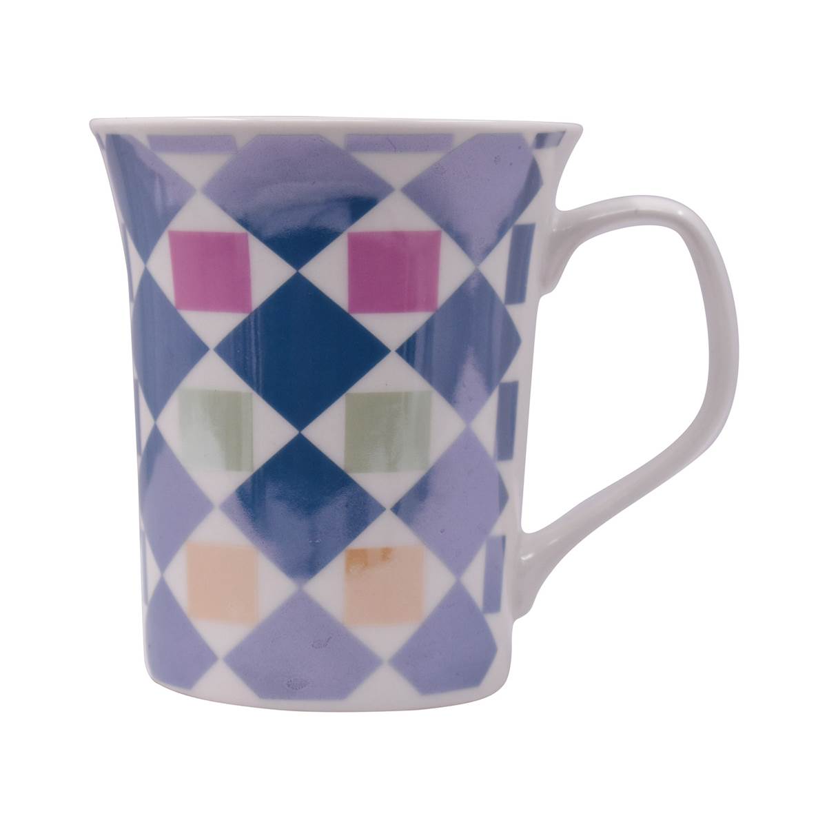 Printed Ceramic Tall Coffee or Tea Mug with handle - 325ml (4118-C)
