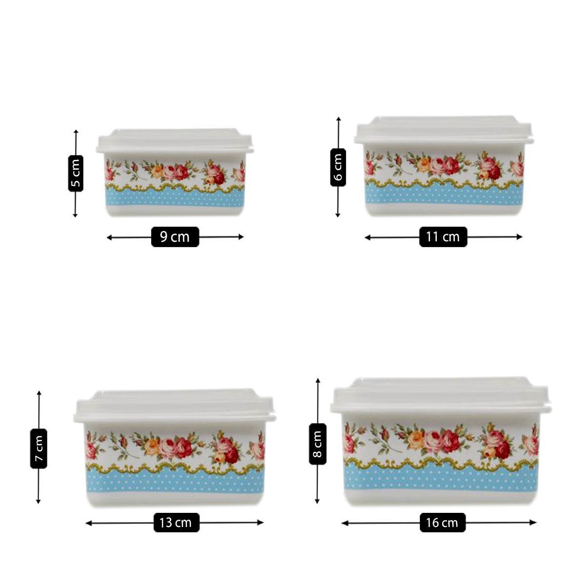 Kookee Plastic Containers, Multi, ART06221