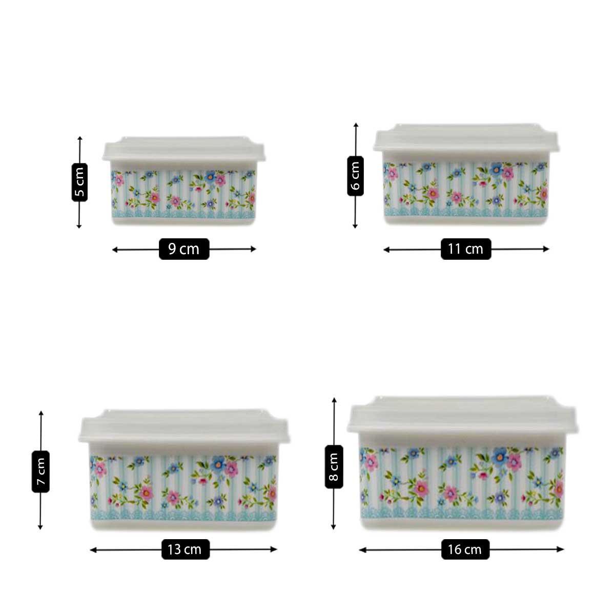 Kookee Plastic Containers, Multi, ART06224