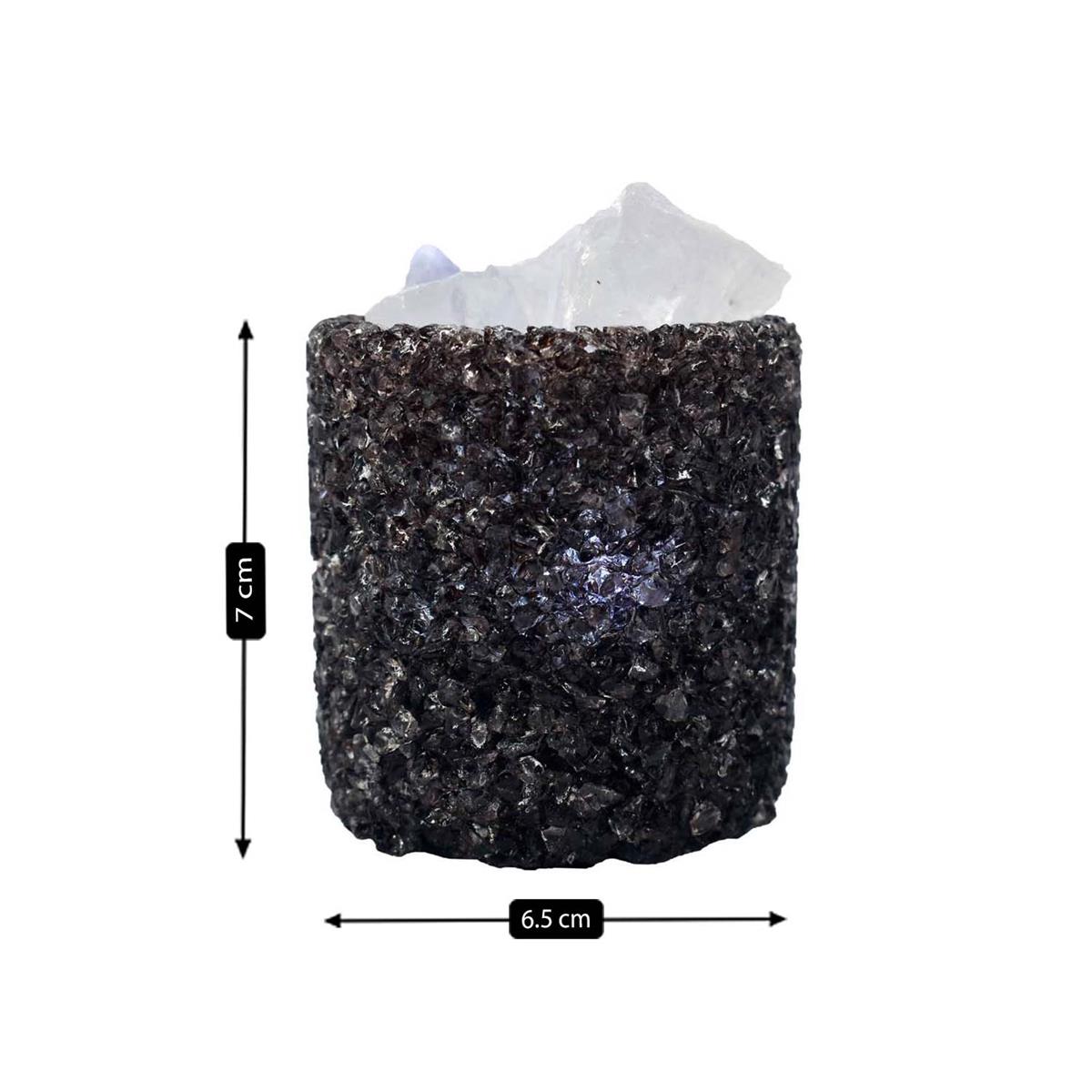Natural Crystal Aromatherapy with Essential Oil, Electric Diffuser (V-AROMA-001)