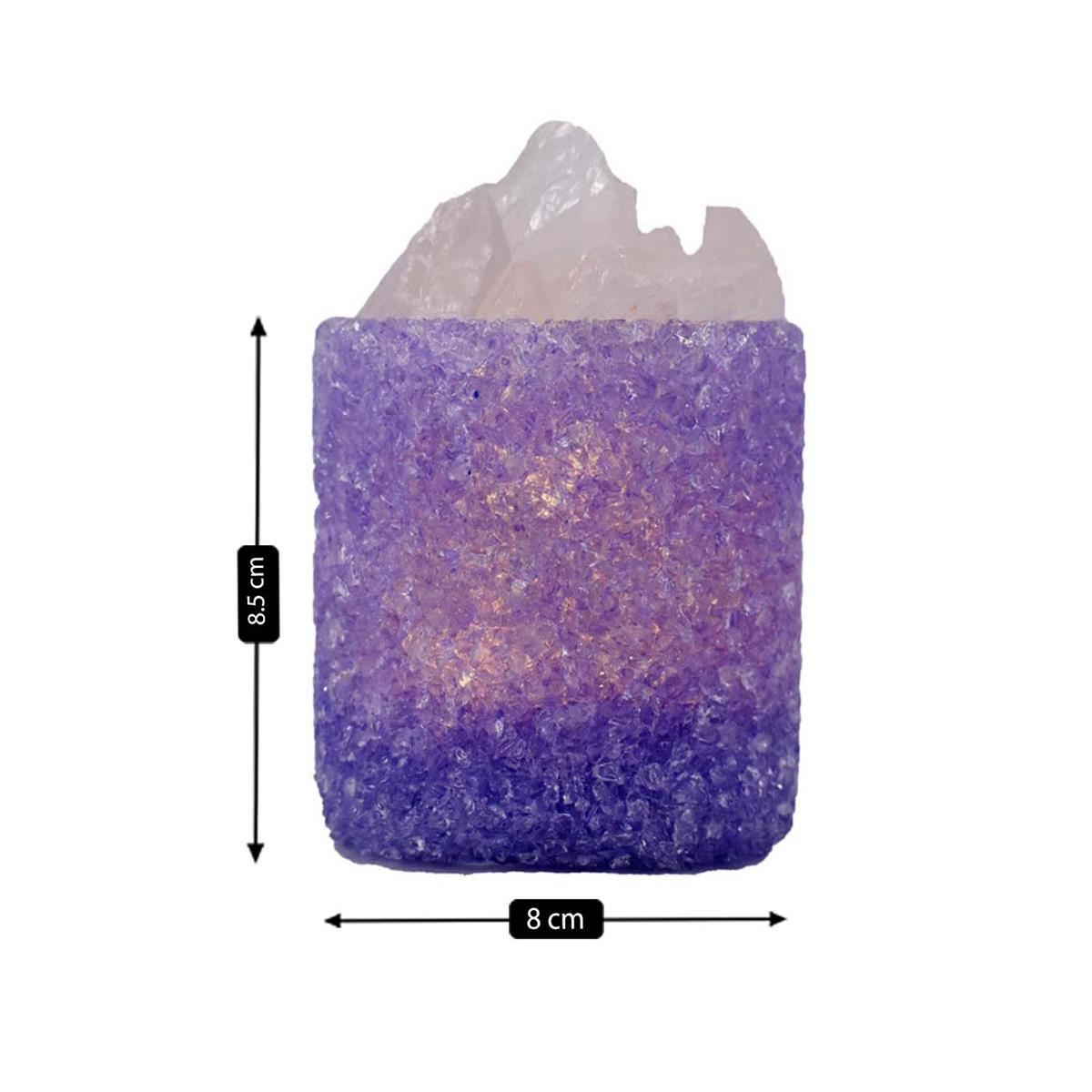 Natural Crystal Aromatherapy with Essential Oil, Electric Diffuser (087-3-B)