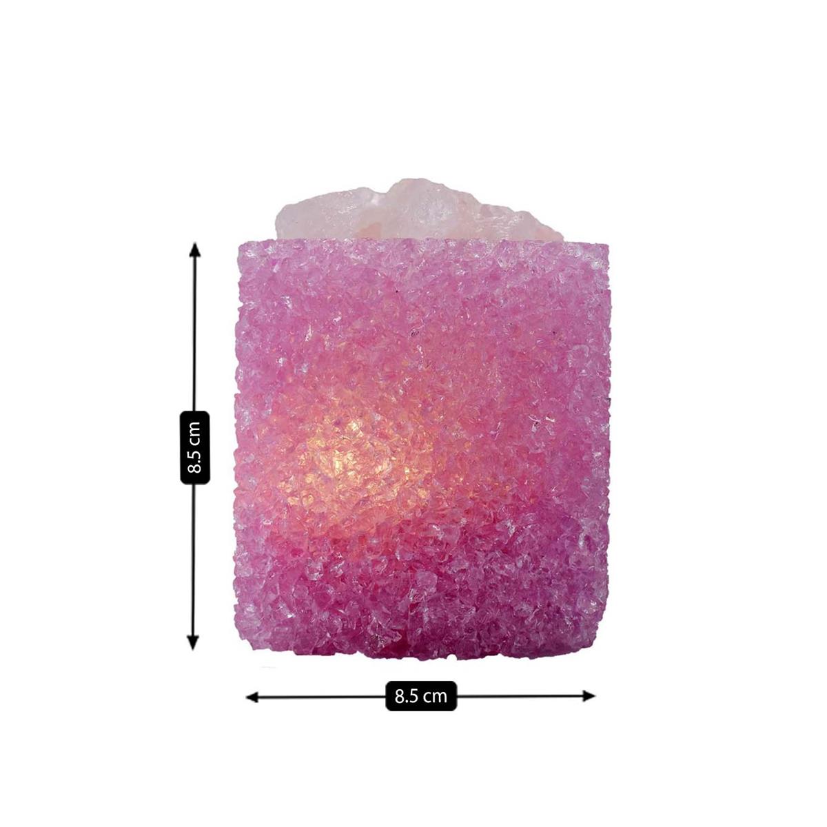 Natural Crystal Aromatherapy with Essential Oil, Electric Diffuser (087-1-B)