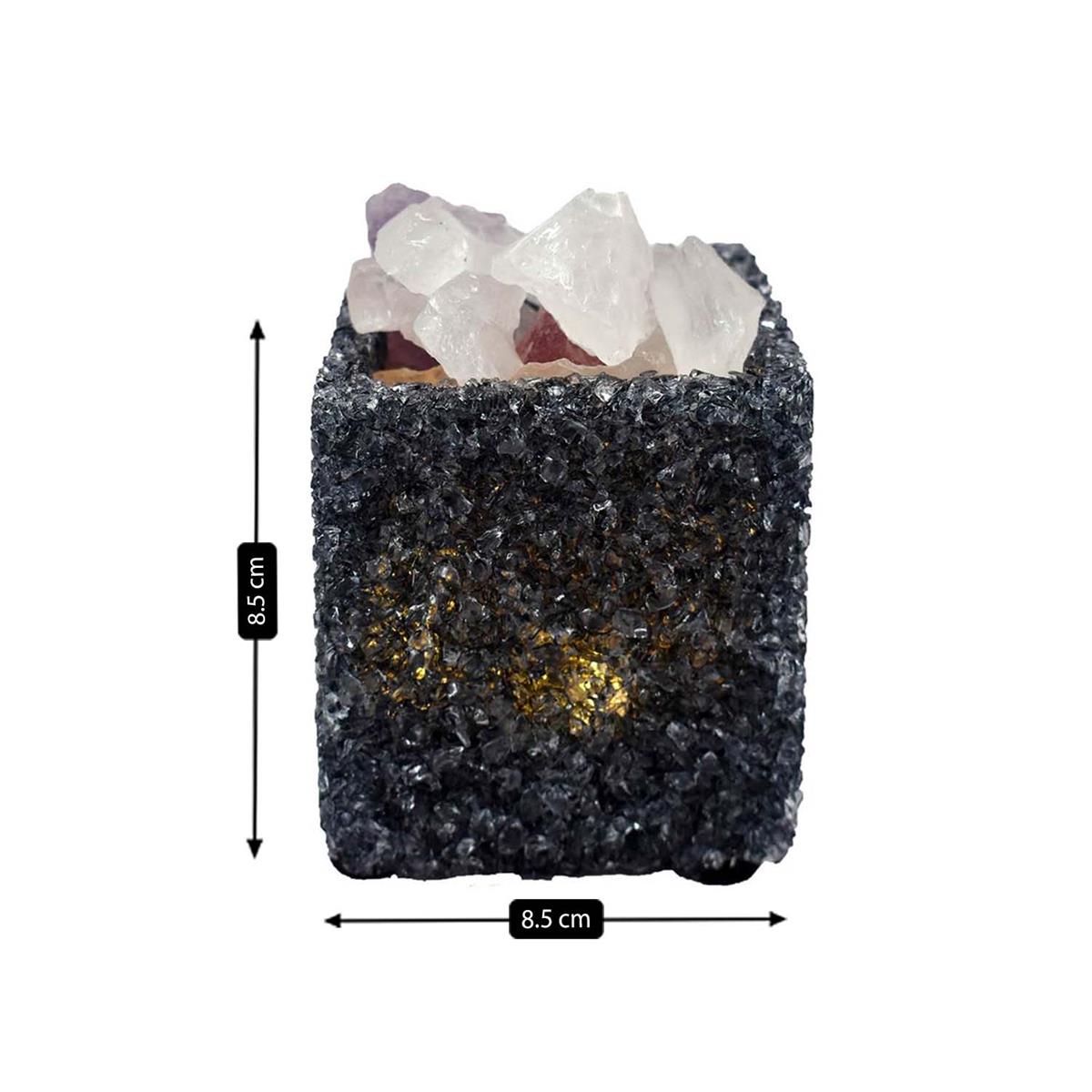 Natural Crystal Aromatherapy with Essential Oil, Electric Diffuser (V-AROMA-001)
