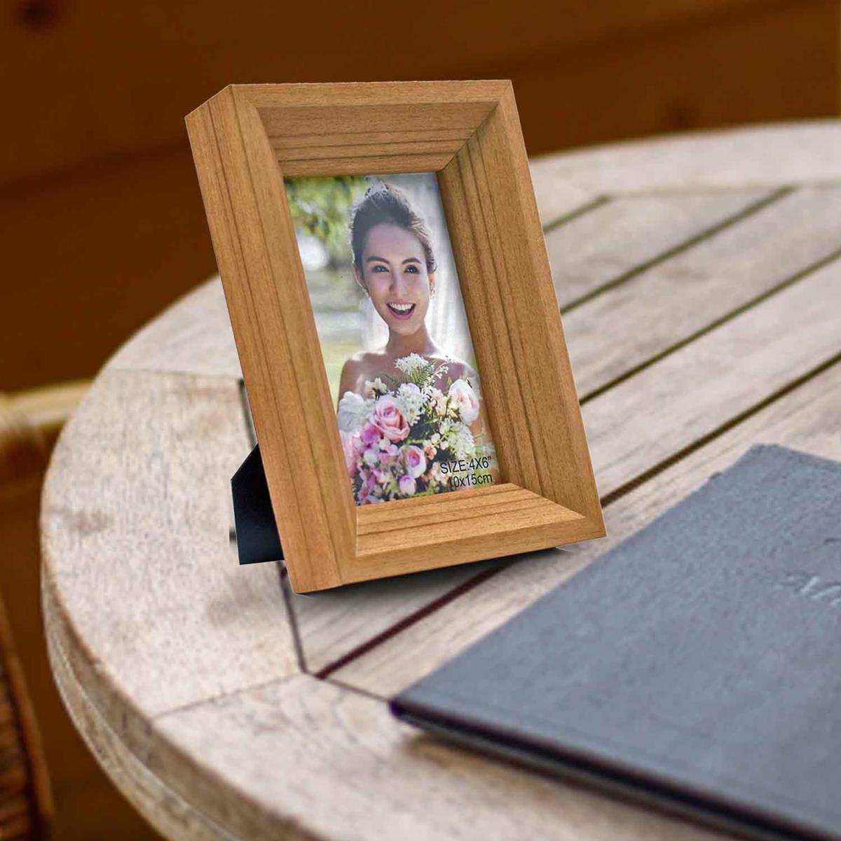 Wooden Border Photo Frame (4x6) inches (AR-21)