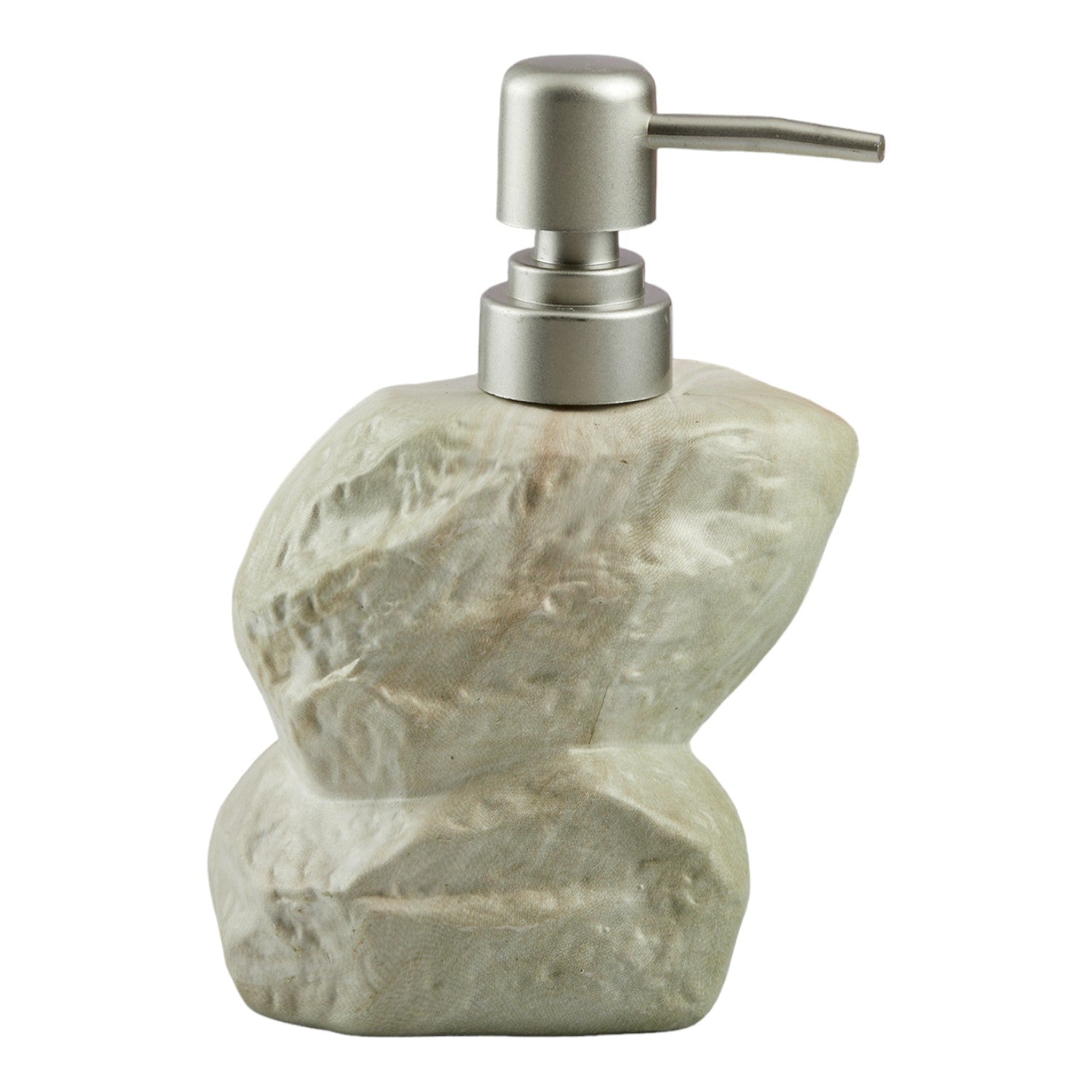 Ceramic Soap Dispenser for handwash for Bathroom, Beige, (Set of 1) (7629)