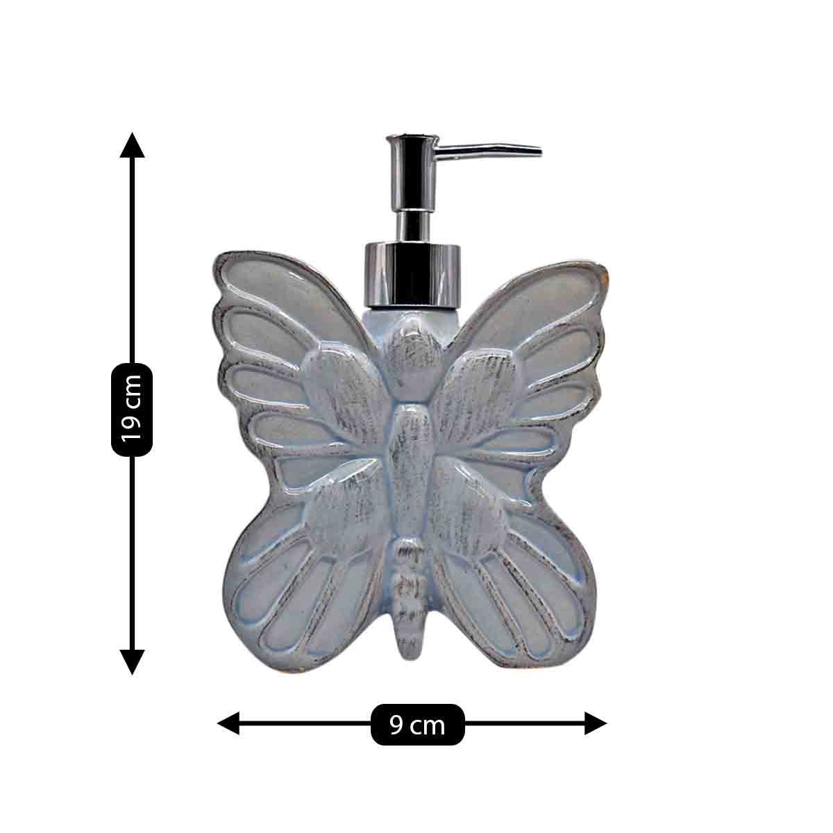 Kookee Ceramic Soap Dispensers, Blue, ART07682