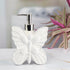 Ceramic Soap Dispenser handwash Pump for Bathroom, Set of 1, Pink (7956)