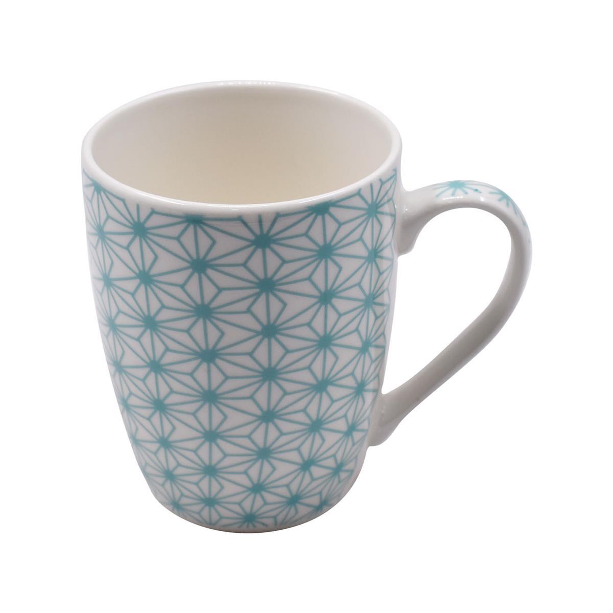 Printed Ceramic Coffee or Tea Mug with handle - 325ml (BPM3533-D)