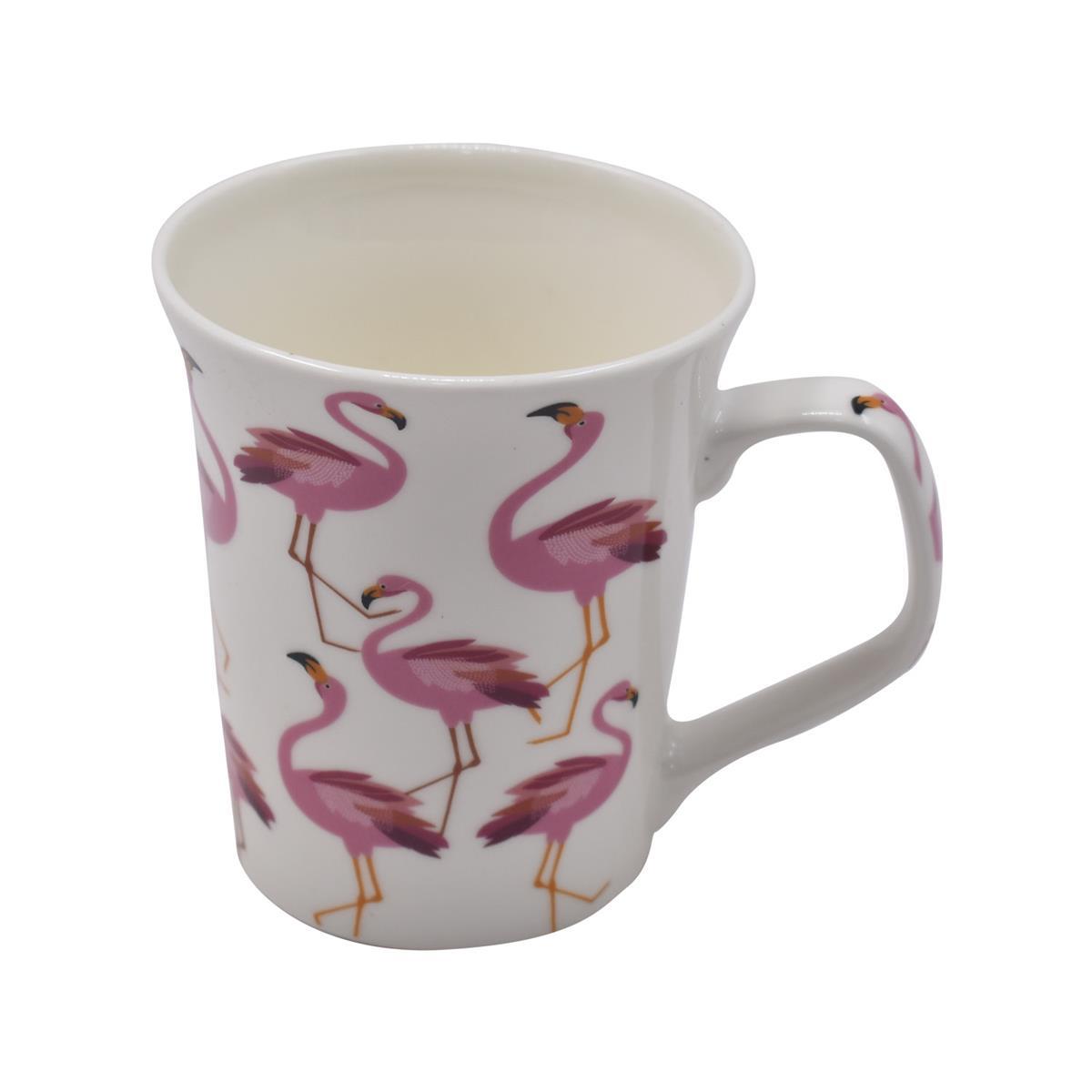 Printed Ceramic Tall Coffee or Tea Mug with handle - 325ml (BPM4611-C)